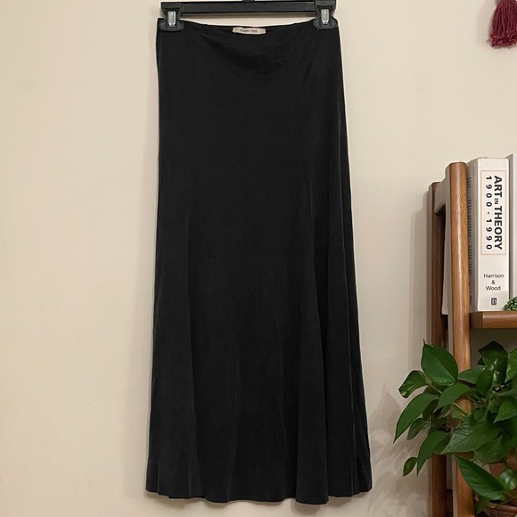 Paloma Wool Vicky Black Velvet Skirt Size S - Picture 6 of 6